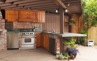 propane outdoor kitchen